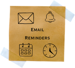Email reminders